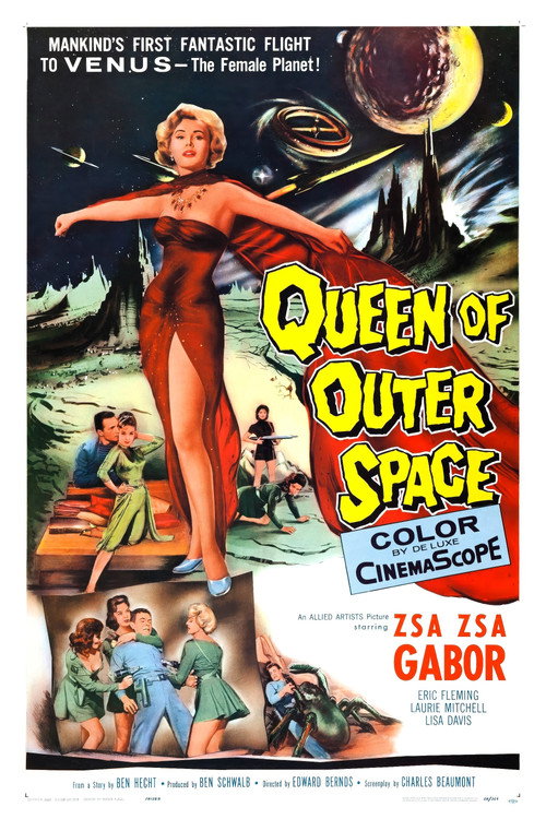 Poster for Queen of Outer Space (1958)