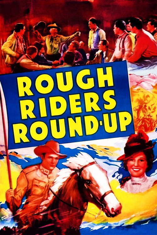 Poster for Rough Riders Round-up (1939)