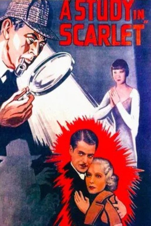 Poster for Sherlock Holmes and a Study In Scarlet (1933)