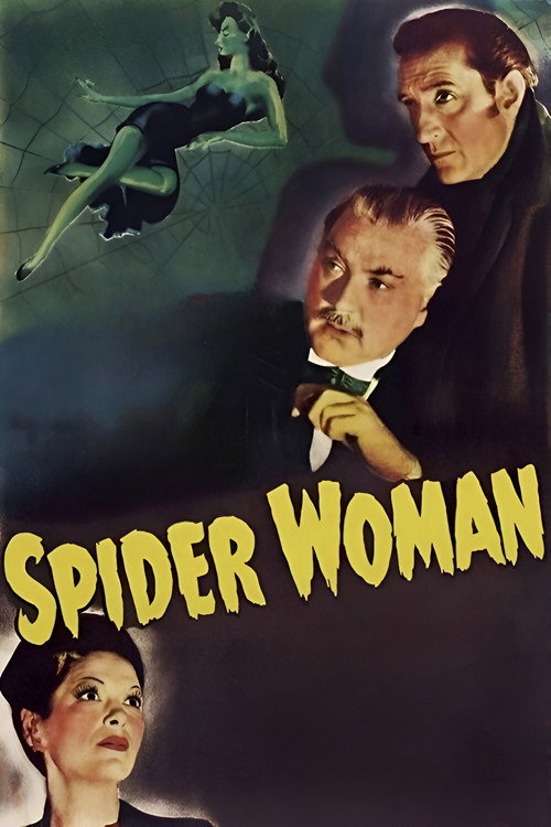 Poster for Sherlock Holmes and the Spider Woman (1943)