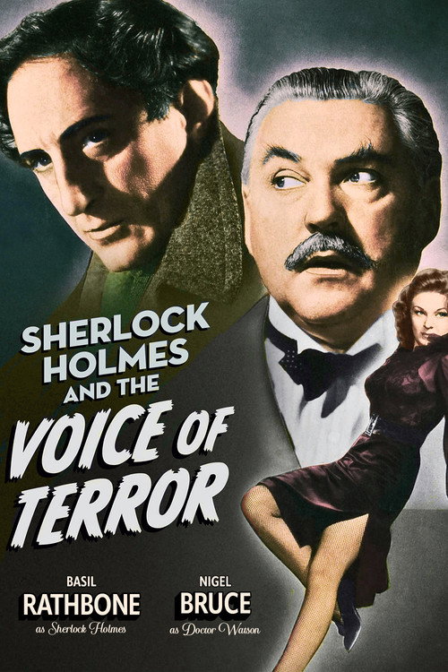 Poster for Sherlock Holmes and the Voice of Terror (1942)