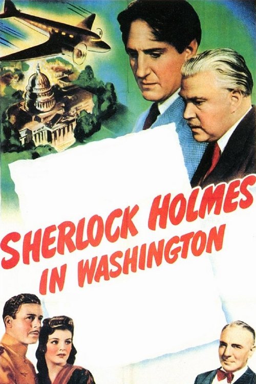 Poster for Sherlock Holmes in Washington (1943)