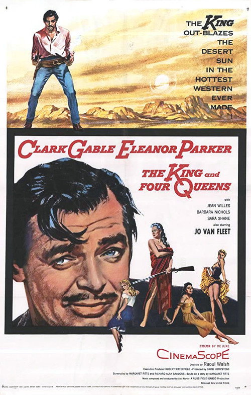 Poster for The King and Four Queens (1956)
