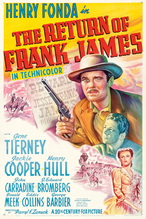 Poster for The Return Of Frank James (1940)